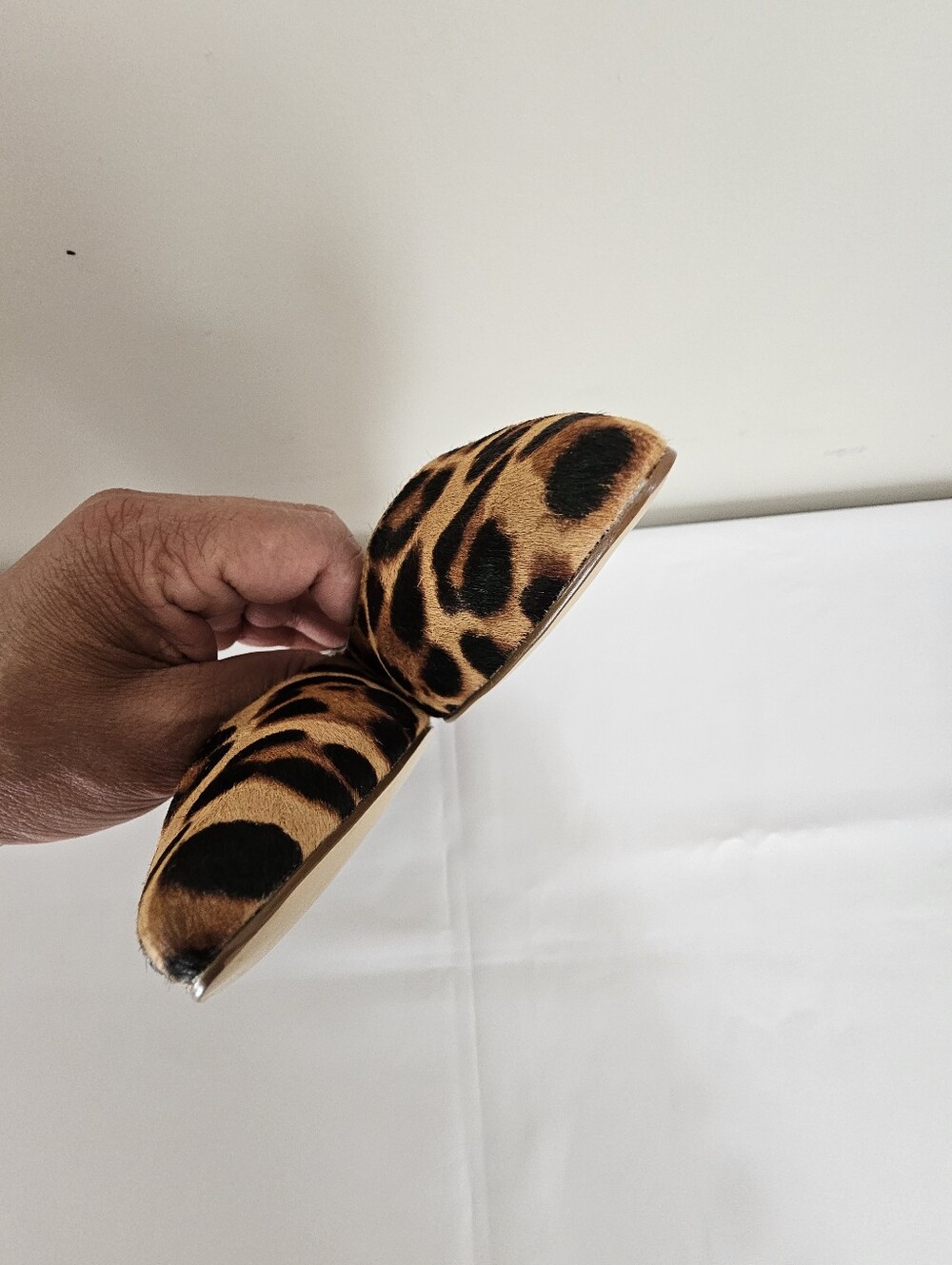 J. Crew Leopard Print Pointed Toe Flats - Brown/Black - Picture 8 of 12